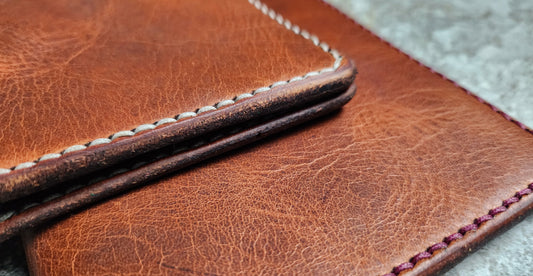 Leather Stitching - Caldera Leather